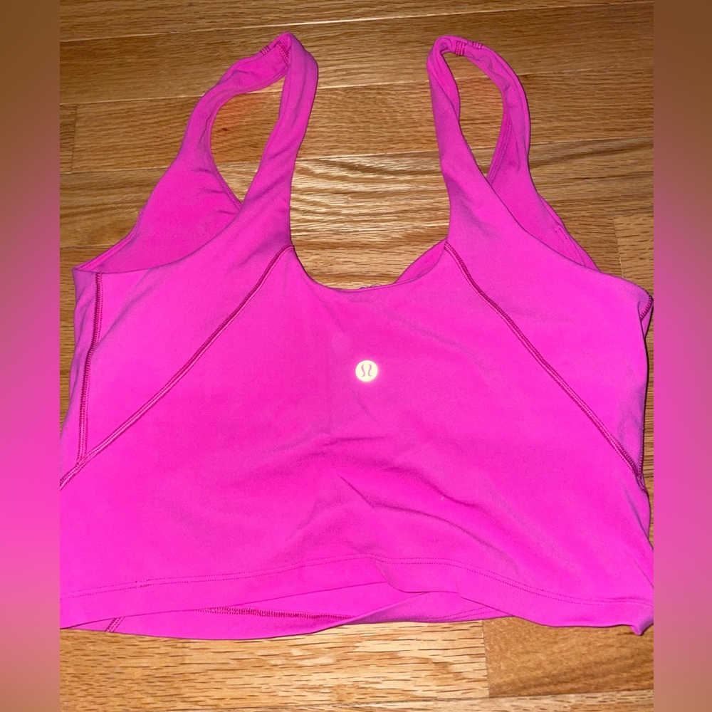 Sonic Pink Lululemon Align Top (size 8)